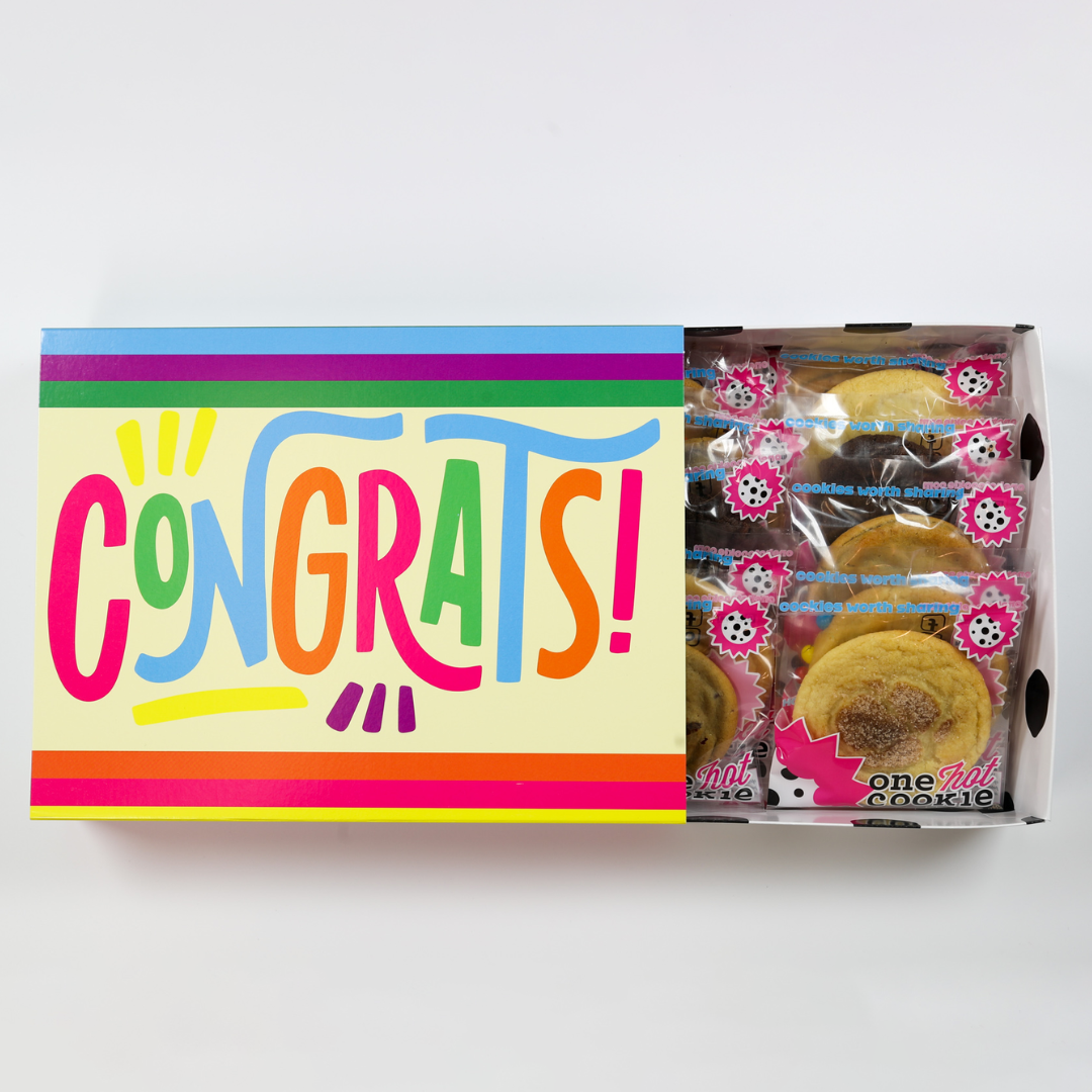 Vegan Congrats! Boxed Cookies by the Dozen