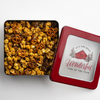 Holiday Popcorn Tin