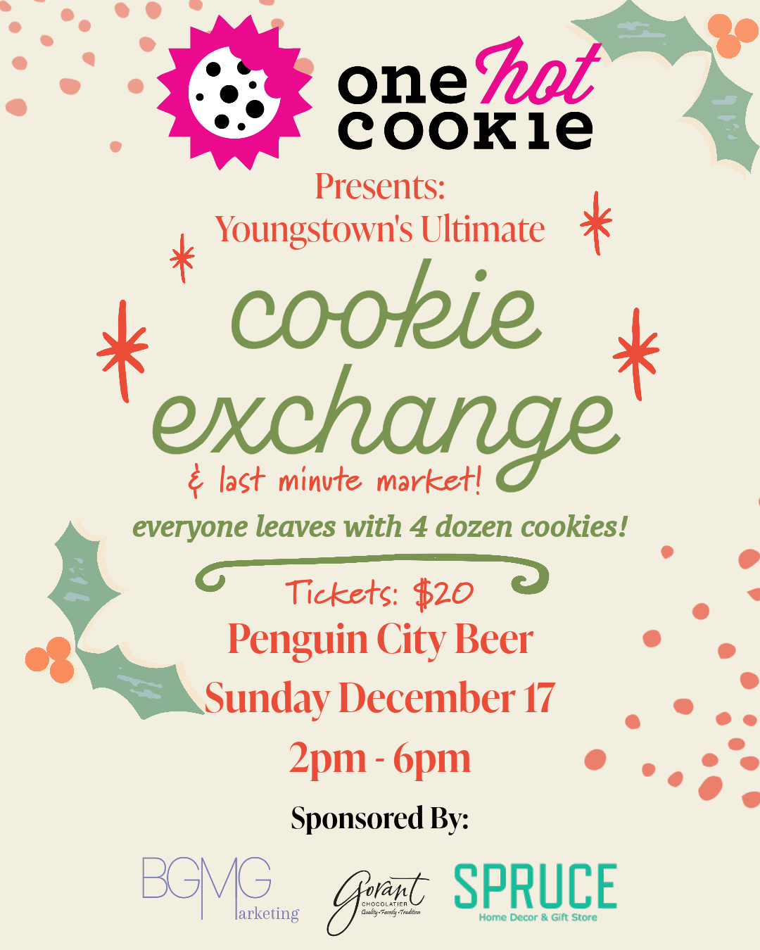 Youngstown s Ultimate Cookie Exchange One Hot Cookie