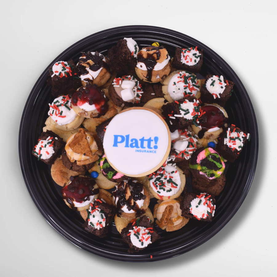 Custom Logo Holiday Tray