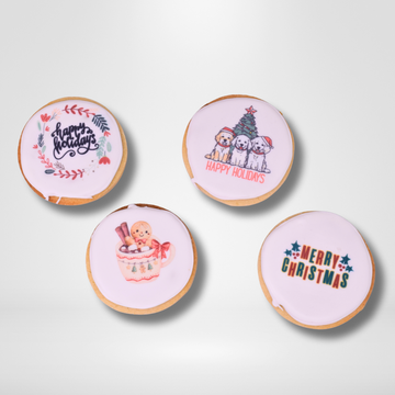 Holiday Round Sugar Cookies