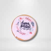 Holiday Round Sugar Cookies