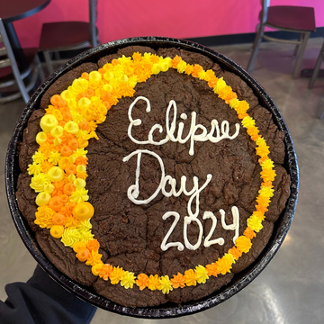Eclipse Day Cookie Cake