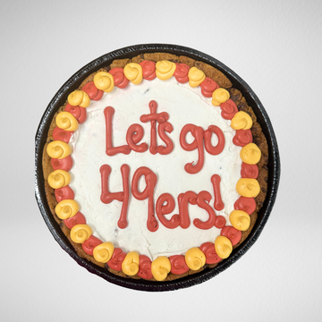 San Francisco 49ers Cookie Cake