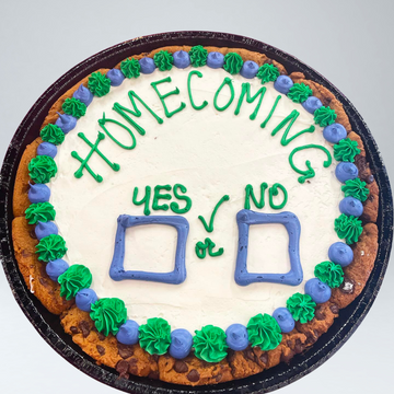 Homecoming Cookie Cake