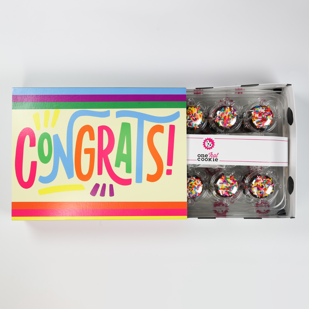 Congrats 24 Brownie Bite Gift Box